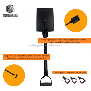 Grattoir de jardin droit en bois avec brosse pour champignons, 34 pouces, et grattoir de jardin droit 26 pouces - Product Image 5