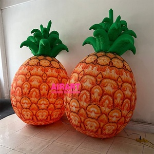 Boutique de fruits <span class=keywords><strong>frais</strong></span> Publicité extérieure Gonflables décoratifs Ananas gonflable géant Blow Up Ananas Ballon gonflable - Product Image 2