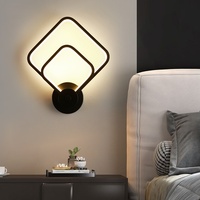 Lampe murale LED nordique, lampe de chevet, chambre à coucher, design moderne et simple, salon, hôtel, couloir, escalier