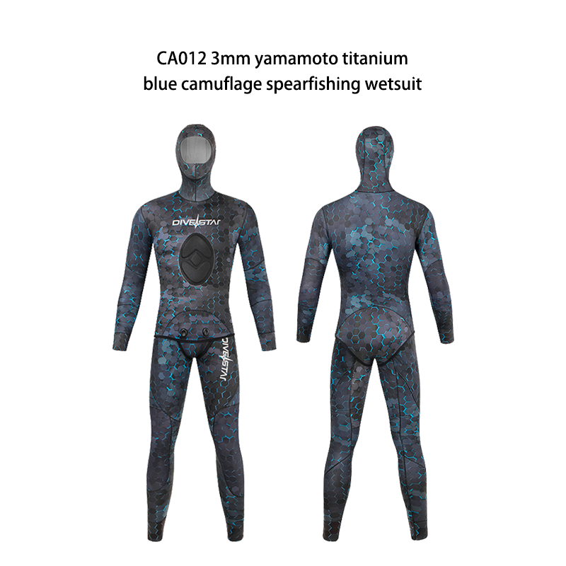 Titanio camuflaje azul