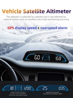Navifly voiture stéréo multimédia pour GPS voiture HUD compteur de vitesse affichage tête haute accessoires électroniques