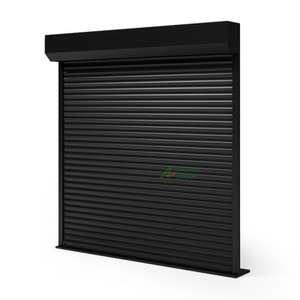 Puerta de <span class=keywords><strong>persiana</strong></span> enrollable de aleación de aluminio con aislamiento acústico térmico mejorado - Product Image 5