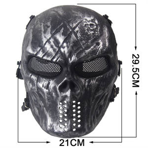 <span class=keywords><strong>Maschera</strong></span> Tattica Protettiva Integrale per Giochi all'Aperto, <span class=keywords><strong>Paintball</strong></span>, Caccia, Cosplay, Feste di Halloween - Product Image 4