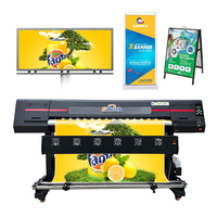 Impresora eco solvente de 1,6 M con cabezal Xp600/ I3200 Impresora de gran formato eco solvente Impresora de pancarta/lona/vinilo para exteriores