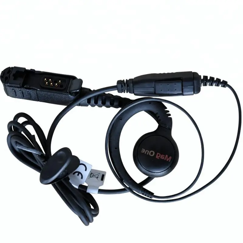 C şekli için kulaklık walkie talkie iki yönlü telsiz kulaklıklar walkie talkie için PTT PMLN5727 ile e8e8600i