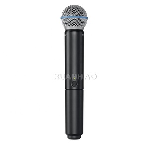 Microphone dynamique sans fil professionnel BLX288 Beta58 UHF avec suppression du bruit, un émetteur et deux récepteurs pour karaoké - Product Image 3