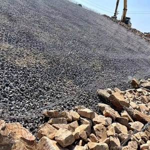 Panier gabion en treillis métallique <span class=keywords><strong>hexagonal</strong></span> tissé pour le contrôle des inondations fluviales, le renforcement et le chargement de pierres - Product Image 1
