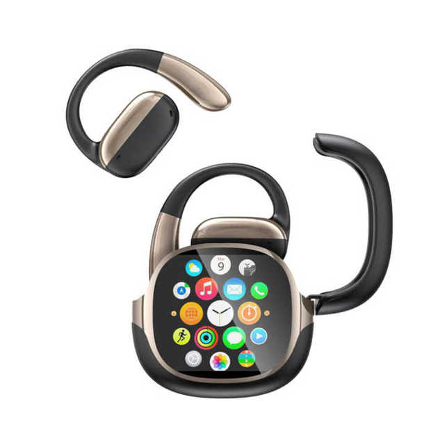 Focuses Ai Translator TWS Headphones with Touch-Screen LED Battery Indicator Noise Cancelling-100+ Languages Wireless Earbuds