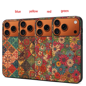 เคสโทรศัพท์ลายดอกไม้ทรงบางสำหรับธุรกิจ Denior OEM/ODM รองรับการชาร์จไร้สาย ใช้ได้กับ <span class=keywords><strong>Apple</strong></span> ซีรีส์ 18/17/16/15/14/13/12 - Product Image 2