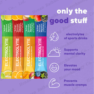 Oem/ODM nhãn hiệu riêng điện giải loạt các gói hydrat hóa chất điện giải uống hỗn hợp bột - Product Image 3