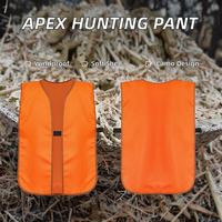 Pantalon de chasse Apex personnalisé de haute qualité, respirant, softshell, coupe-vent, pour adultes, sports de plein air, voyage