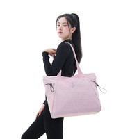 Bolsa Deportiva de Yoga y Gimnasio Estilo Influencer 2026, de Gran Capacidad, con Asa al Hombro, Forro de Nailon y Poliéster, Organizador para Viajes de Ocio
