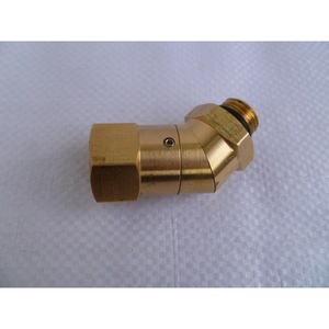 High Pressure Cleaner Gun Head Bending Joint M14 Copper 360 Degree Rotating Connector For Degreasing Cleaning - Product Image 3
