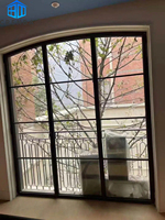 Ventanas de Acero con Doble Vidrio para Decoración Arquitectónica, con Certificación Energy Star y Aislamiento Térmico