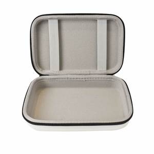 Étui de rangement portable en EVA rigide imprimé sur mesure, étui de protection étanche à fermeture éclair pour casque Bluetooth et câble de données - Product Image 1