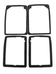 Joints de clignotants 4 pièces/ensembles compatibles avec VW Transporter Bus tardif 1972-1979 - Product Image 2