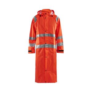 BLAKLADER - 432520005300XS Capa de lluvia Nivel 1 de alta visibilidad Naranja-EAN 7330509571415 PROTECCIÓN PARA TODO TIPO DE TIEMPO - Product Image 1