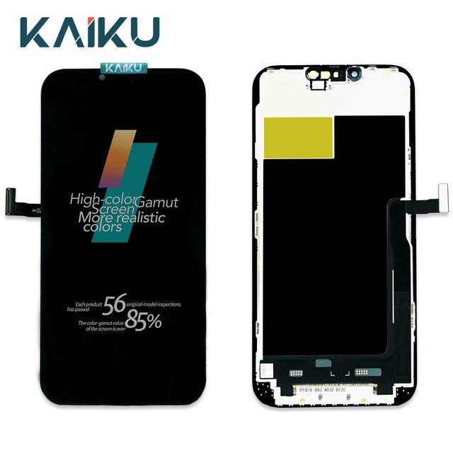 Genuine OEM Original Display for iPhone 13 Pro Max 13Pro 120Hz Soft OLED Touch LCD Screen Replacement Support IC