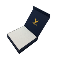Boîtes cadeaux en papier pour chocolats truffés avec logo personnalisé de qualité alimentaire avec séparateurs Boîte à chocolats noire de luxe pour bonbons