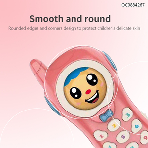 12 pièces éducatif bébé enfants jouet musical téléphone portable intelligent avec lumière - Product Image 5