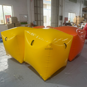 Tùy Chỉnh Không Khí Kín Nổi Phao Nước Bơi Vuông Đánh Dấu Phao <span class=keywords><strong>Inflatable</strong></span> Phao Cho Công Viên Nước Trò Chơi - Product Image 1