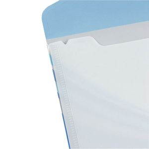 Custom Logo A4 Document <b>Folder</b> Plastic Transparent Clear Travel Zip Document <b>File</b> Envelope for Promotion Office Gift - Product Image 2