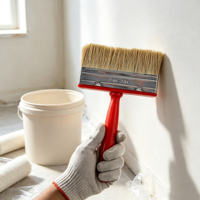 Pinceau à peinture pour plafond en plastique de qualité professionnelle, fabriqué en Chine, pour la décoration de la maison