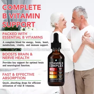Ausreson sağlık takviyesi B1 vitamini B6 B12 kompleksi <span class=keywords><strong>B</strong></span> vitaminleri sıvı <span class=keywords><strong>B</strong></span> vitamini kompleks sıvı düşer - Product Image 4