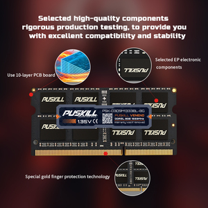 ชิปแท้จากโรงงาน puskill แรม Ddr3แล็ปท็อป8GB 2GB 4GB 1066MHZ 1333MHz 1600MHz DDR3คุณภาพสูงสำหรับโน้ตบุ๊ค - Product Image 5