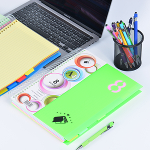 Công ty tùy biến A4 Văn Phòng kích thước nhiều màu sắc tùy chọn có sẵn pháp dòng bên trong trang thiết kế xoắn ốc máy tính xách tay thống nhất - Product Image 1