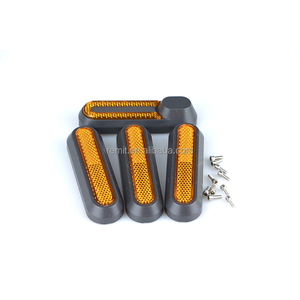 Juego de cubiertas decorativas para <span class=keywords><strong>M365</strong></span> /1S <span class=keywords><strong>Lite</strong></span> PRO PRO2, tornillos de cubierta lateral de rueda trasera reflectante Universal - Product Image 3
