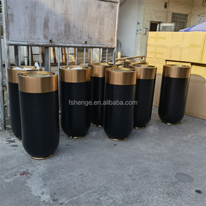 Moderno 100cm alti al coperto grandi vasi da <span class=keywords><strong>fiori</strong></span> fatti a mano in oro rosa fioriere vasi decorativi per la decorazione della casa del giardino - Product Image 3