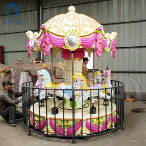 Manège intérieur 6 places en alliage CE, charmant, fantaisiste, vibrant, classique, enchanteur, éblouissant, coloré, amusant et nostalgique - Product Image 5