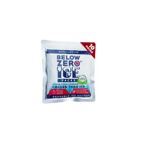 Packs de glace réutilisables moins de zéro personnalisés sacs isothermes sac de gel de glace de refroidissement pour boîte à lunch