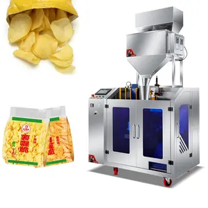 Automatic Weight Filling Machine Zip Lock Peanuts Pre-made Bagcashew Nuts Snacks Pouch Packing Machine For Chips