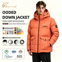 YuFan neu eingeführte Streetwear-Jacke mit Hoodie-Luxusmarken mänteln für Männer Wasserdichte Kleidung
