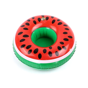 PVC Inflatable Drink Cup Holder Floating Bar Coasters and <b>Pool</b> Toys for Drink Lovers Inflatable Floatation Devices - Product Image 4