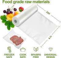 Vente en gros de rouleaux de sacs de scellage texturés sous vide en nylon à chaud pour marchandises ponctuelles personnalisées emballage en plastique sac de rouleau gaufré de qualité alimentaire