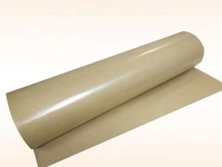 Papier kraft brun de haute qualité, enduit de kaolinite d'un seul côté, pour l'emballage