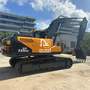 Excavadora de Orugas Usada Hyundai HX220HD con Motor Cummins, Pocas Horas, Modelo 2023, 148HP, Incluye Engranaje y Bomba - Product Image 2
