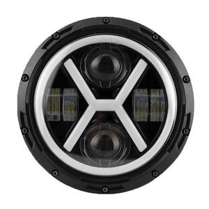 Bombillas LED para Faros Delanteros de 7 Pulgadas y 65 W, H4 6500K para Jeep JK, Faros LED, Luces Antiniebla/de Conducción, Iluminación Profesional - Product Image 5