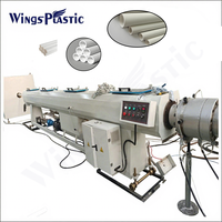 Mesin Pembuat Pipa PVC Kustom, Lini Produksi Pipa PVC Rigid UPVC, Lini Ekstrusi Produksi Pipa