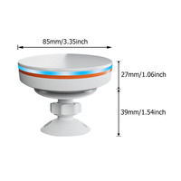 Détecteur de présence humaine Graffiti à ondes millimétriques Wi-Fi intelligent Zigbee pour intérieur avec contrôle par application, alimentation par batterie/prise