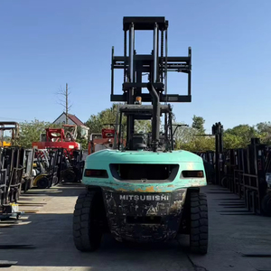 <b>Used</b> KOMATSU TCM MITSUBISHI HELI kalmar Forklift 10/15/16/25 Ton Diesel FD150 FD160 FD250 Japanese Mitsubishi Engine Side Shift - Product Image 1