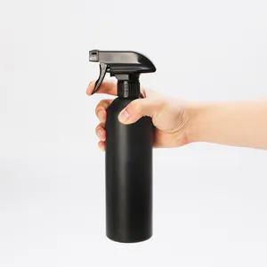 Garrafa de spray vazia preta, garrafa de spray de plástico preto, imperdível, novos produtos
