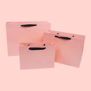 ถุงบรรจุภัณฑ์กระดาษคราฟท์แบบพกพาคุณภาพสูงถุงปั๊มร้อนวัสดุรีไซเคิลปรับแต่งได้สำหรับงานฝีมือขายส่ง - Product Image 1