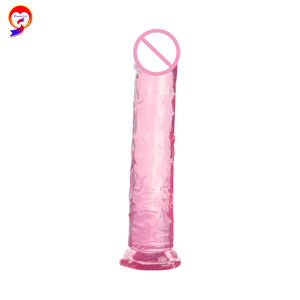Hoch transparenter TPE Realistischer wasserdichter Saugnapf <span class=keywords><strong>dildo</strong></span> - Product Image 1