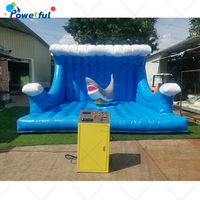 Manèges d'attraction de qualité commerciale : Taureau de rodéo gonflable et Machine de chevauchement de requin mécanique gonflable