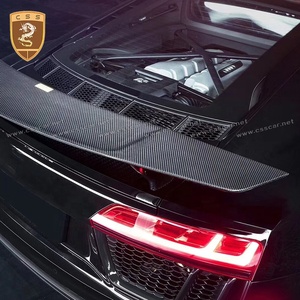 Nouveauté : <span class=keywords><strong>Aileron</strong></span> arrière en fibre de carbone sèche style Vors pour <span class=keywords><strong>Audi</strong></span> R8 V8 V10 2016-2021 - Product Image 2