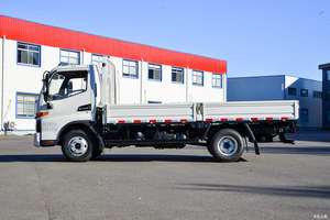 Diskon besar JAC Junling V6 155hp 4.22m satu baris Flatbed Light truk Truck baru Euro 5 Diesel transmisi Manual 4x2 - Product Image 4